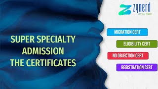 NEET SS 2021  Migration Certificate Eligibility Certificate NOC for Medical Council Registration [upl. by Eimaraj159]