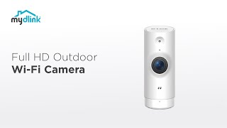 DCS8000LHV2 Mini Full HD WiFi Camera  mydlink [upl. by Ennaitsirk]