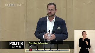 Christian Hafenecker  Gewesslers Verkehrspolitik  16122021 [upl. by Weider]