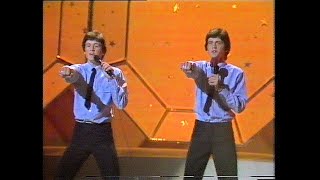 Renmore Pantomime  Power Twins on RTE John PlayerTops 1982 [upl. by Meurer]