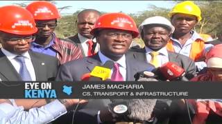 3bn MombasaNairobi standard gauge railway project to be completed in 2017 [upl. by Robenia462]