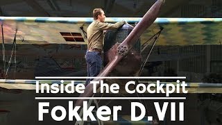 Inside The Cockpit  Fokker DVII [upl. by Yemac]