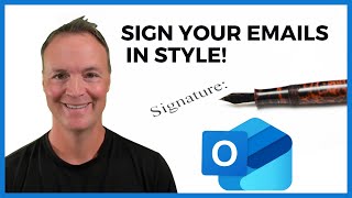 Make Your Outlook Email Signature Stand Out [upl. by Suilenroc]