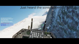 DCS F16 Being Chased By Half The Blue Team [upl. by Nellahs]