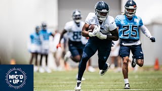 Treylon Burks During OTAs  Micd Up [upl. by Ainsley372]