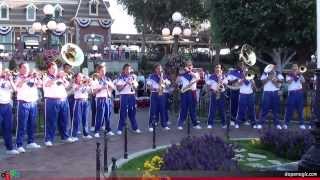 Patriotic Flag Retreat  2013 Disneyland AllAmerican College Band [upl. by Yauq138]