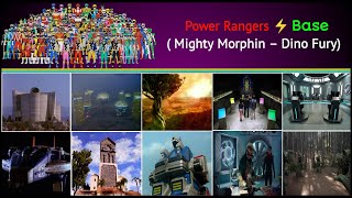 All Power Ranger Base List  Power Ranger ⚡ [upl. by Yra]