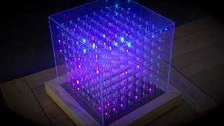 8x8x8 RGB LED Cube [upl. by Akemit]