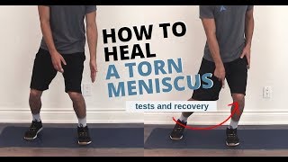 Knee Meniscus Tear Tests and Exercises for Full Recovery [upl. by Shermie]