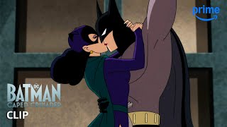 Batman and Catwoman Kiss  Batman Caped Crusader  Prime Video [upl. by Yrebmik99]