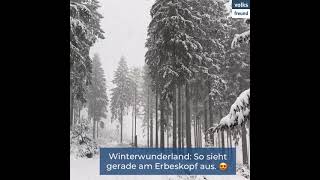 Erster Schnee Impressionen vom Erbeskopf [upl. by Moguel138]