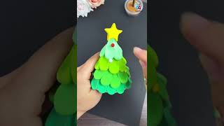 “DIY Mini Christmas Tree with Snowman Decoration  Easy Clay Craft Tutorial” InnovaCrafts [upl. by Rosamond]