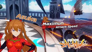 Evangelion Asuka Maximum Attack Speed  Honkai Impact 3rd 45 V2 [upl. by Azil]