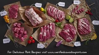 Ontario Pork Home Slicing  Pork Capicola [upl. by Ariajaj]