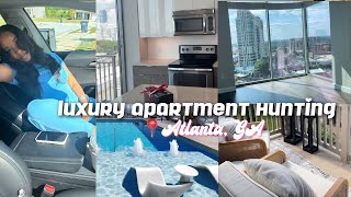 Luxury apartment hunting in Atlanta in 2024 with prices amp videos [upl. by Orvas]