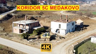 MedakoroTešanj Rušenje kuća na trasi koridora 5C [upl. by Slavin184]