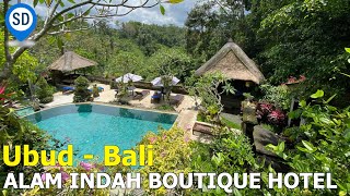 Ubud Bali Boutique Hotel  The Gorgeous Alam Indah [upl. by Abisha798]