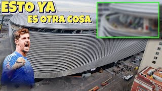 GRANDES AVANCES en el PASEO PANORÁMICO ✅ Obras Santiago Bernabéu 🚧 [upl. by Lissy]