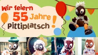 Sandmännchen DIE PITTIPLATSCH 55 JAHRE JUBILÄUM 30 MIN FILMPARADE  Sandmann rbb media 2017 [upl. by Ulani478]