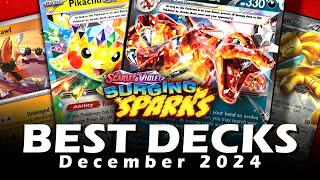 Top 10 Meta Decks in Pokémon TCG December 2024 [upl. by Euqinommod]