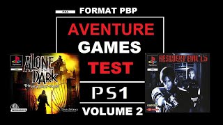 Test Jeux Aventure PlayStation 1 Format PBP Batocera Recalbox [upl. by Scrivenor960]