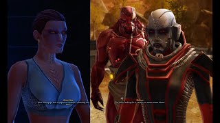 SWTOR  Empire Flashpoint The Red Reaper  Sith Inquisitor  ♀️ Female Rattataki  🔴 Dark Side [upl. by Eintirb]