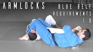 Armlocks  Blue Belt Requirements  ROYDEANTV [upl. by Milburn777]