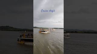 Cruise 🚢in Goa cruise cruiseship cruiselife shorts [upl. by Armin]