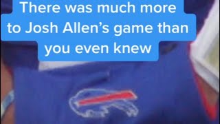 Everything Josh Allen does in his hand warmer [upl. by Hteb]