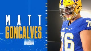 2019 Pitt Football Signee  Matt Goncalves [upl. by Eelaras]