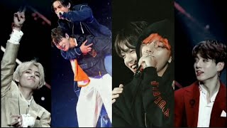 BTS taekook Tik tokinsta reels edits on hindi songs💜🔥💜V and jk tiktok edits💜😘💜3 [upl. by Leahcin]