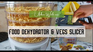 UNBOX WITH ME TRITOWER FOOD DEHYDRATOR AND VEGETABLES SLICER [upl. by Ahtelrac]