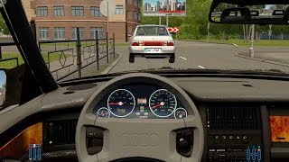 City Car Driving  Audi 200 Quattro 20V  Normal Driving [upl. by Eyar]