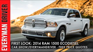 Heres the 2014 Ram 1500 EcoDiesel Debut on Everyman Driver [upl. by Yleak]