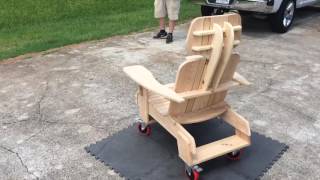 Adirondack chair on wheels [upl. by Ammej63]