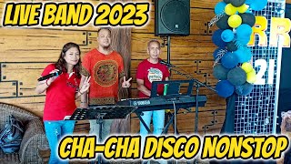 NEW LIVE BAND 2023  CHA  CHA DISCO NONSTOP 2023  ARLIN RAMBO amp PRUDY FT ZALDY MINI SOUND [upl. by Roslyn185]