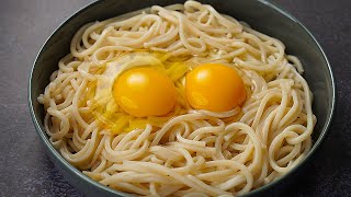 Cook the Spaghetti and Eggs this way the result is amazing and delicious Toasted [upl. by Bloomer675]