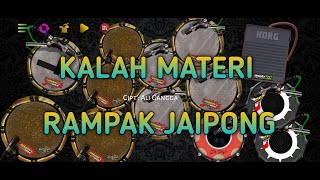 YANG LAGI VIRAL  KALAH MATERI  COVER REAL DRUM MOD KENDANG RAMPAK JAIPONG [upl. by Millham]