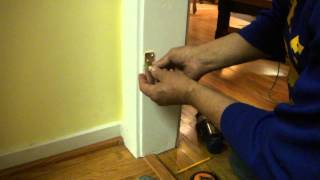 How To Install A Swinging Door [upl. by Sherill]