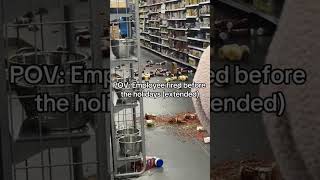 Fired Walmart Employee Trashes Store [upl. by Nahtnahoj]