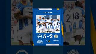 Brighton 5  2 Leicester [upl. by Mccarthy847]