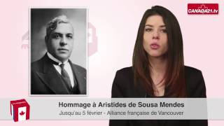 Hommage à Aristides de Sousa Mendes consul du Portugal à Bordeaux [upl. by Hamforrd967]