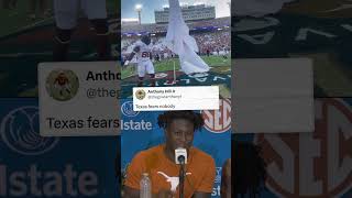 Texas LB Anthony Hill on FLAG PLANT in Baker Mayfield Jersey [upl. by Ria]