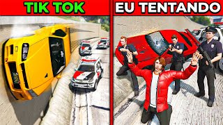 COPIEI AS FUGAS MAIS INSANAS DO GTA 5 [upl. by Lavelle]