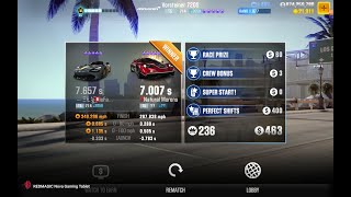 【CSR2】McLaren Vorsteiner 720s Purple Star for 7657 Manual Launch [upl. by Liw]