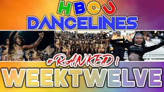 HBCU DANCELINES RANKED 2024  TOP 9  WEEK 12 💚❤️🖤💛💙🩵🤍🧡🩷 [upl. by Laehpar]