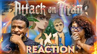 Attack On Titan 4x11 quotDeceiverquot REACTION [upl. by Aihsal]