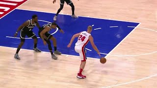 Watch Mason Plumlee new tricks ankle breaker against the Nets [upl. by Stormi]