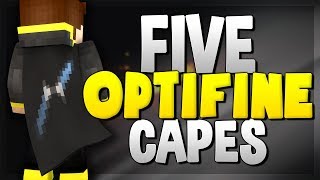 5 Optifine Cape Designs Best Minecraft Capes [upl. by Niltyak]