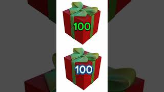 Choose your gift 🎁 100 vs 100 trending giftchoice shorts shortsfeed subscribe [upl. by Eilesor901]